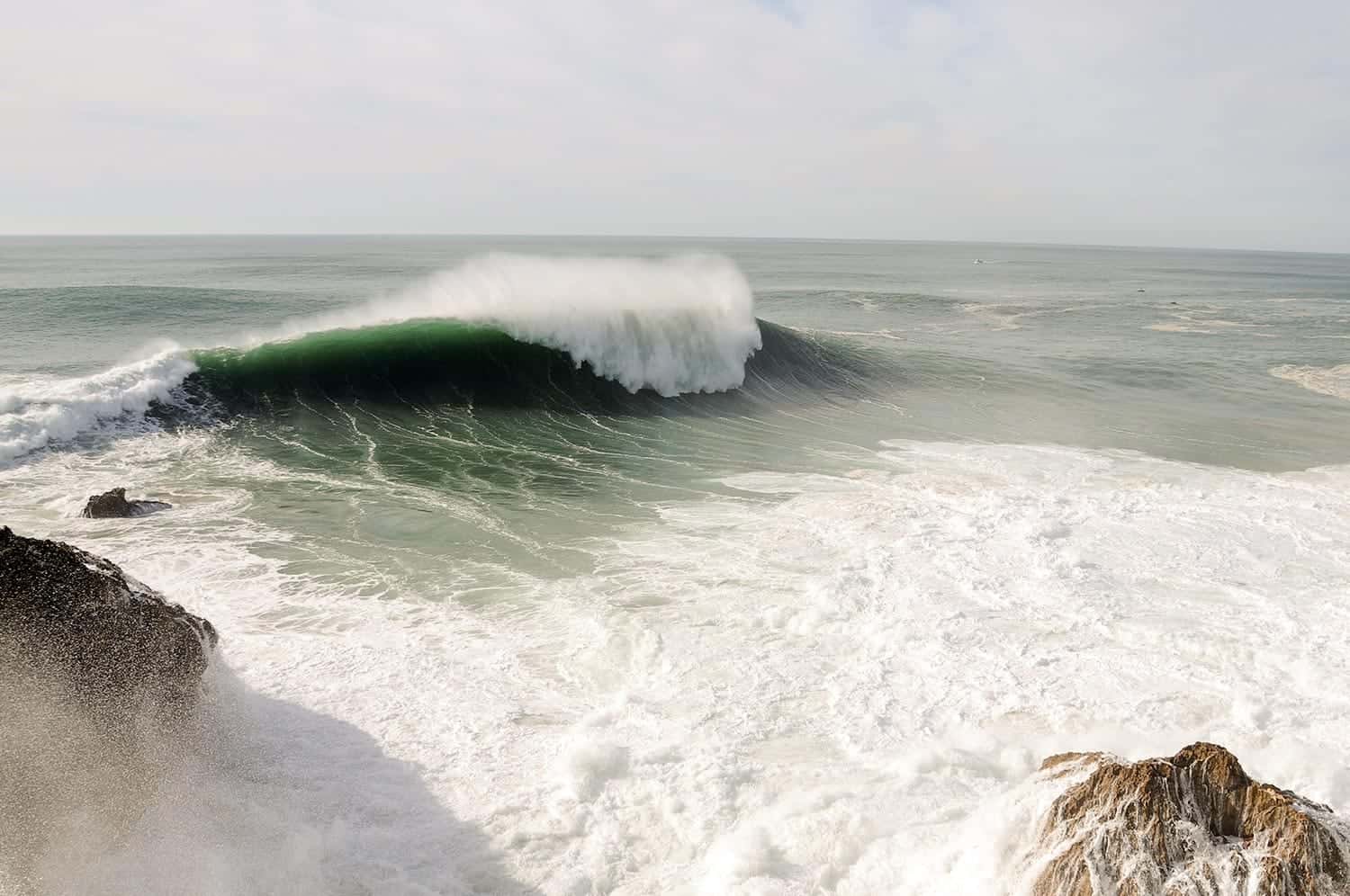 Modelação de agitação marítima na Nazaré
